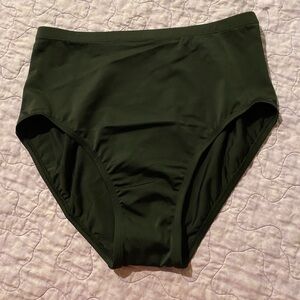 Black swim suit bottom excellent quality.